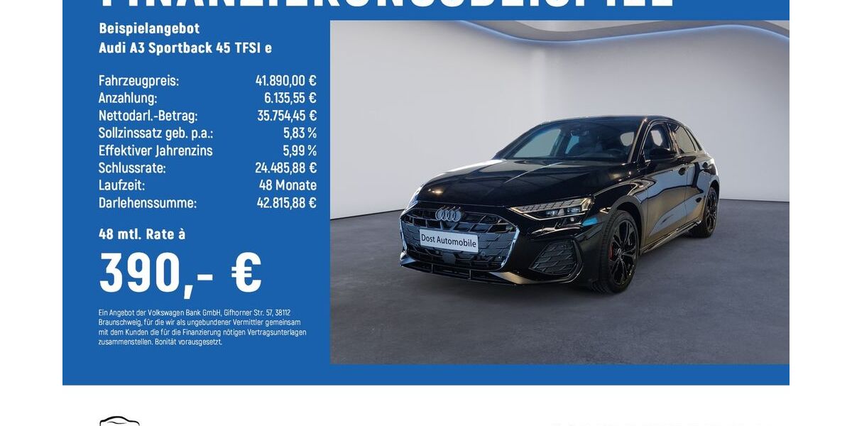 Audi A3 10.000 km 40.890 &euro; Hildesheim 31135