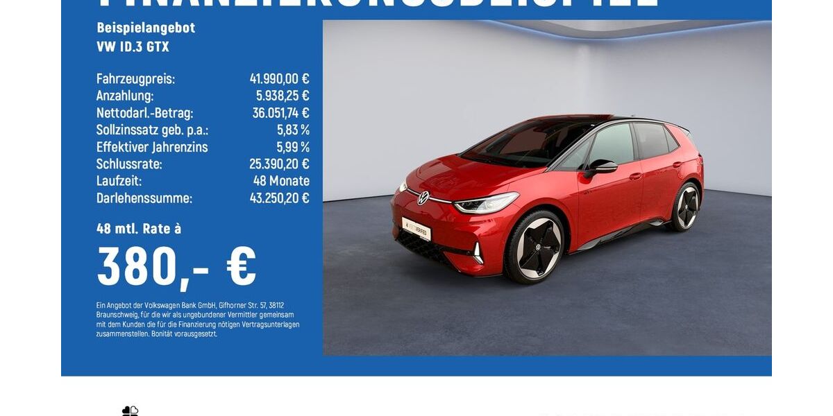 VW ID.3 11.000 km 37.970 &euro; Braunschweig 38114