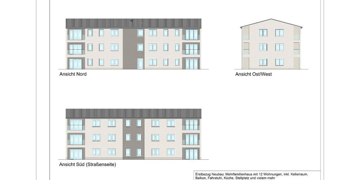 Erdgeschoßwohnung Wolfenbüttel Adersheim - 2 Zimmer, 56 m&sup2;, 784&euro; | Angebot:26107572