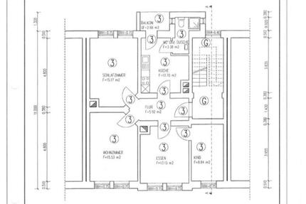 Wohnung Hildesheim Oststadt/Stadtfeld - 4 Zimmer, 70 m&sup2;, 900&euro; | Angebot:24847760